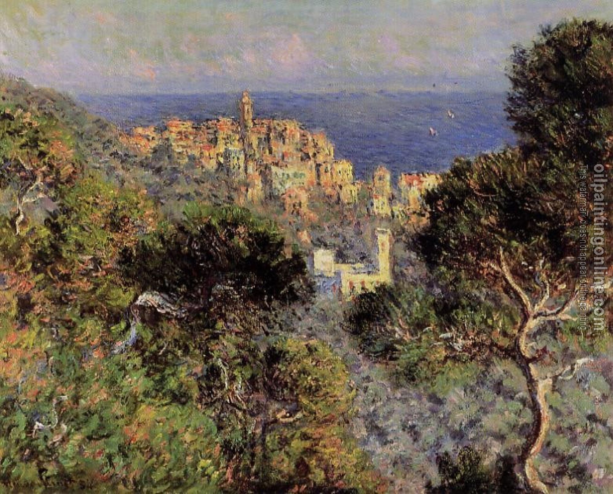 Monet, Claude Oscar - View of Bordighera